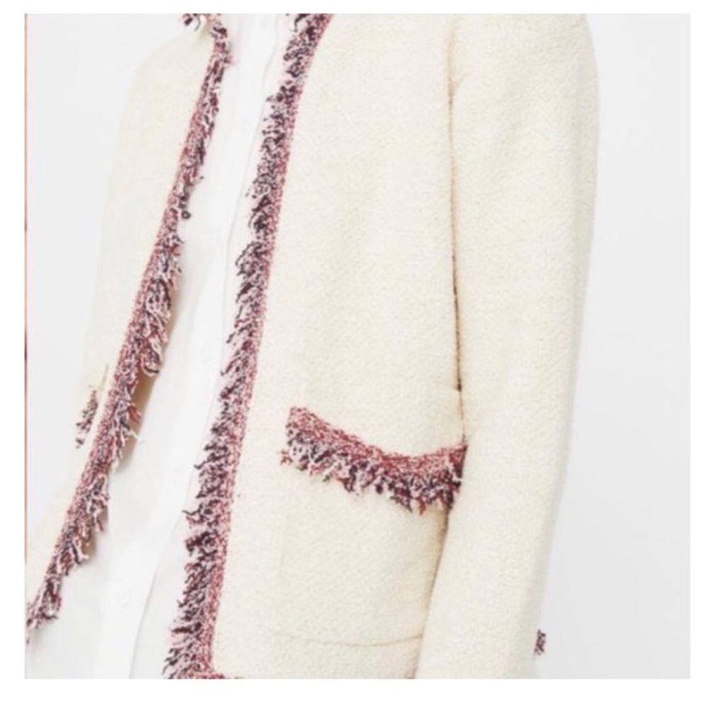 Mango Frayed Edges Cardigan - Picture 2 of 5